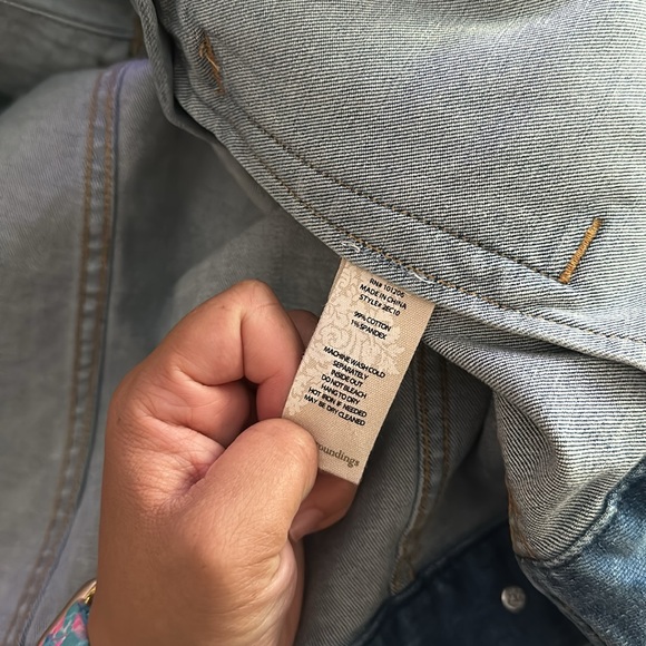 Soft Surroundings The Ultimate Denim Jacket size XS - Picture 3 of 9